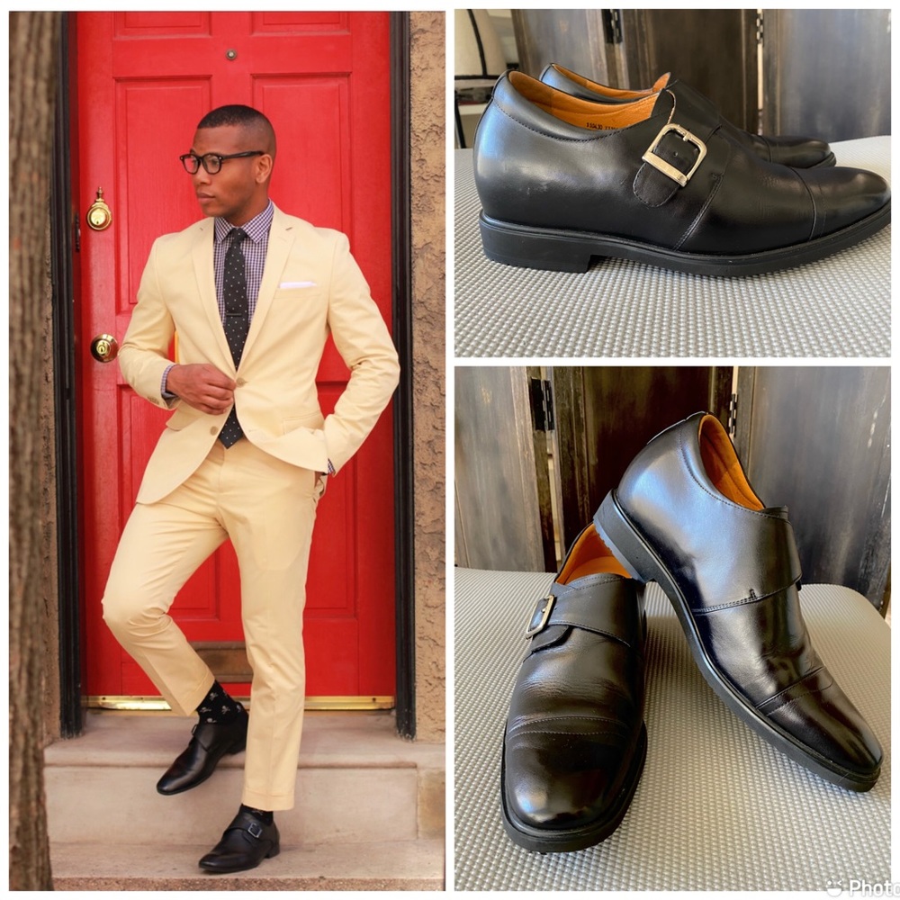 Toto Men's Invisible Height Increasing Elevator Shoes